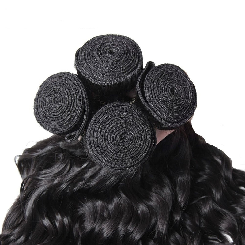 brazilian natural wave 1/3/4 bundles raw virgin hair