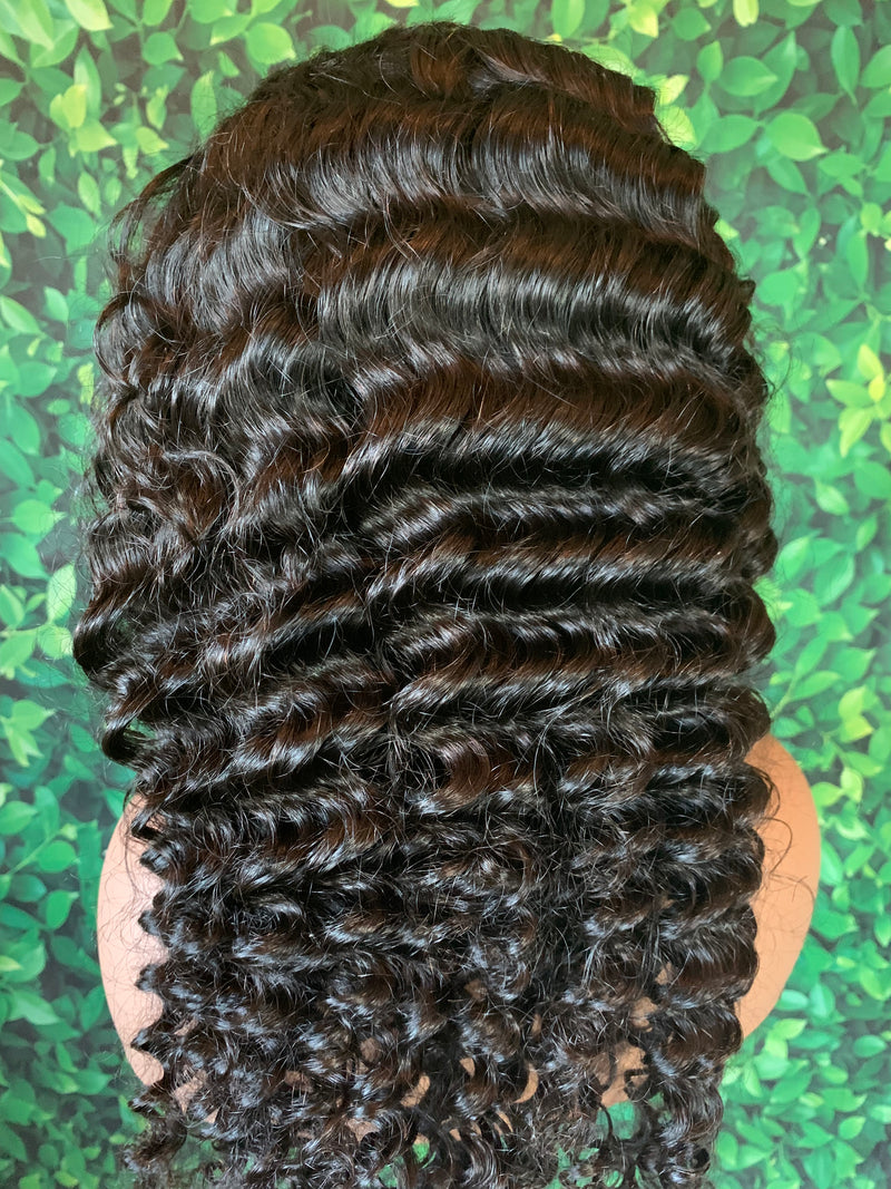 deep wave lace wig